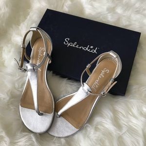 New! Splendid Silver Sandal